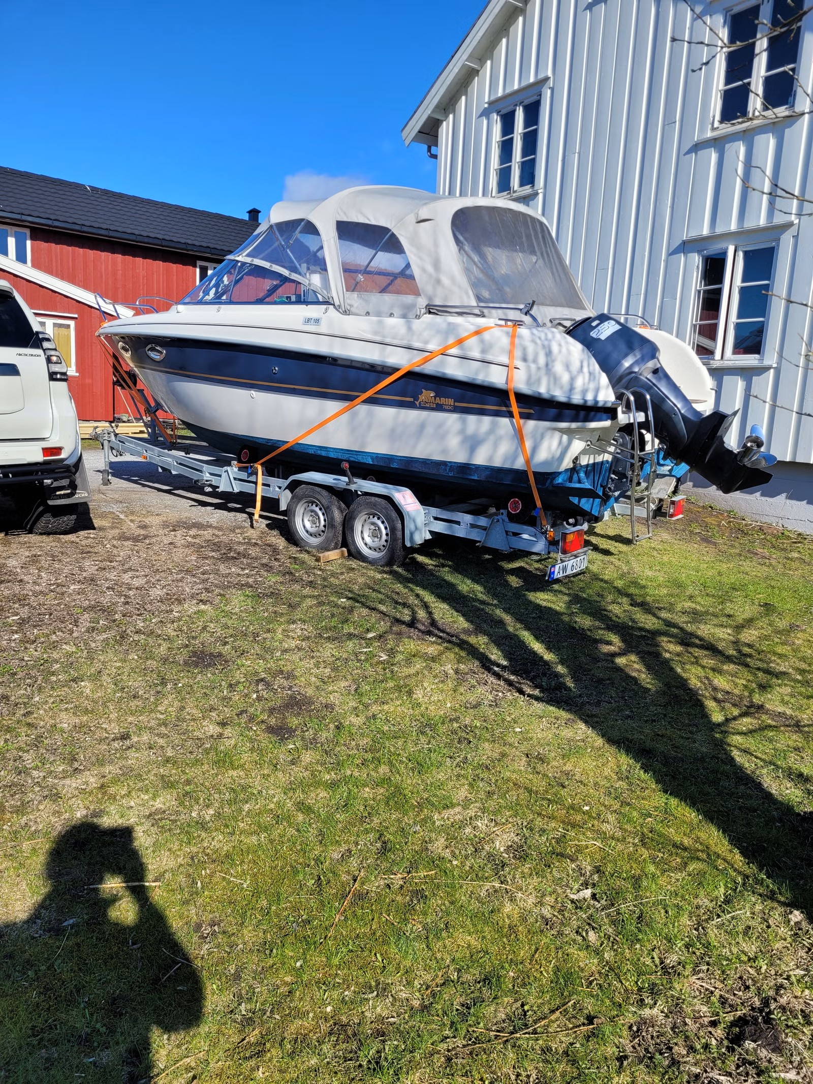 25fot båt med båthenger fra Mo i Rana til Bergen – bilde 2