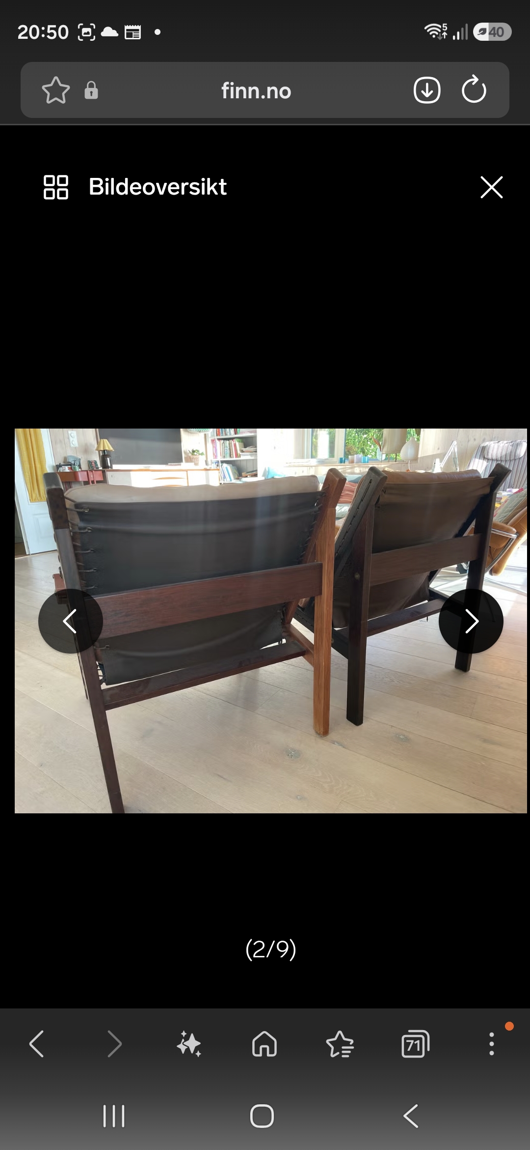 To stoler – bilde 2